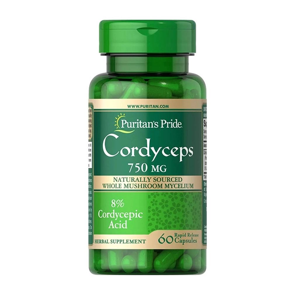 Cordyceps 750mg Puritan's Pride 60 viên