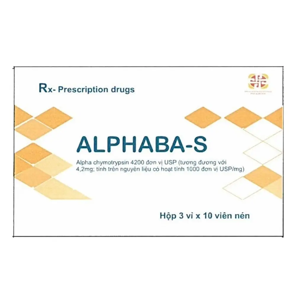 Alphaba-S Phương Đông 3 vỉ x 10 viên