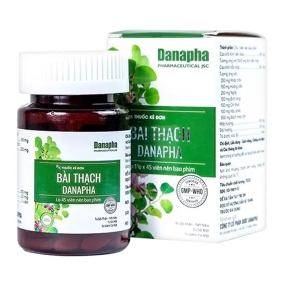 Bài Thạch Danapha lọ 45 viên