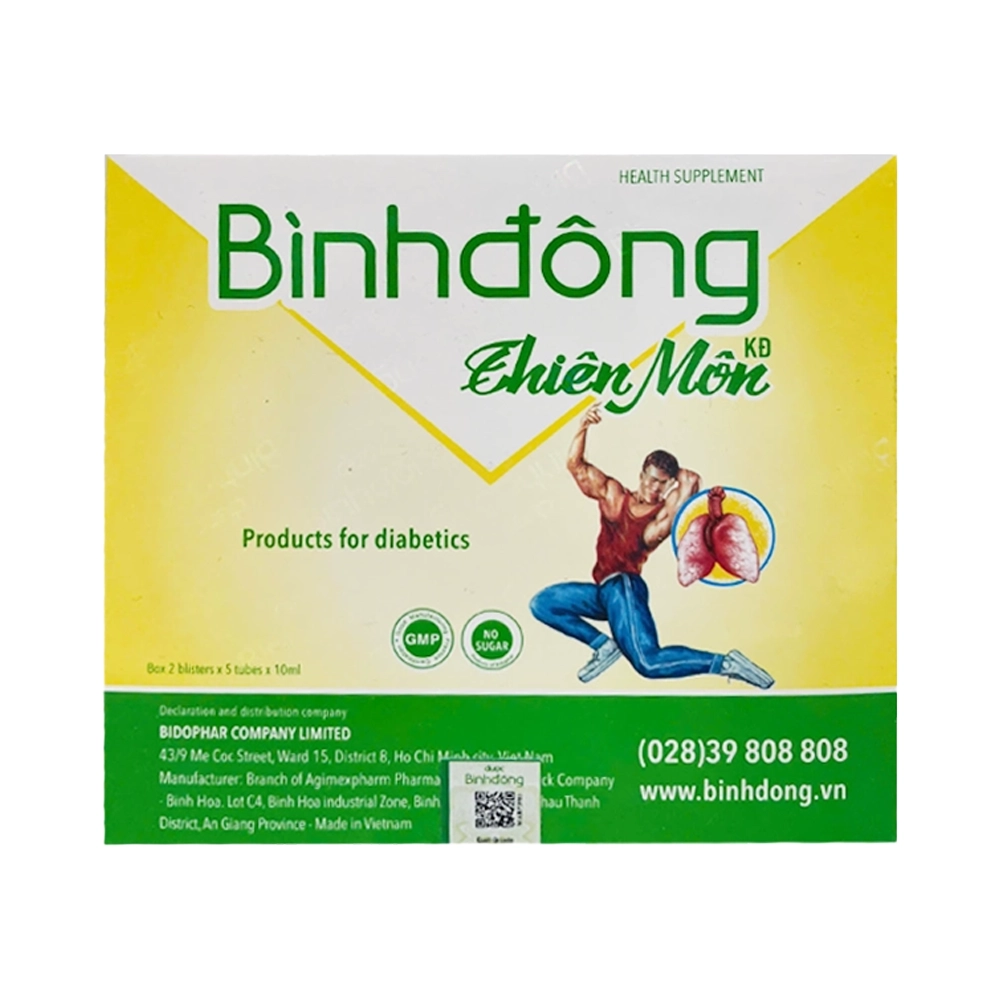 Bình Đông Thiên Môn KĐ 2 vỉ x 5 ống x 10ml