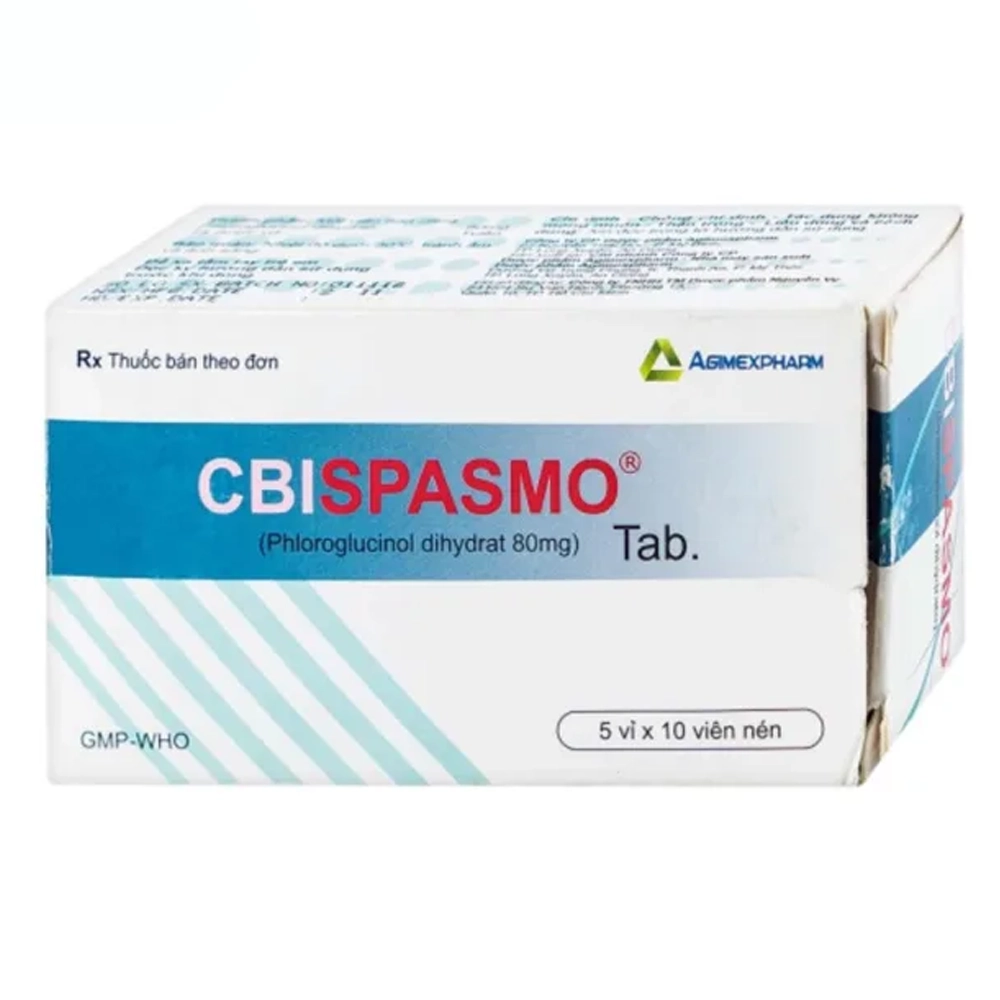 Cbispasmo Agimexpharm 5 vỉ x 10 viên