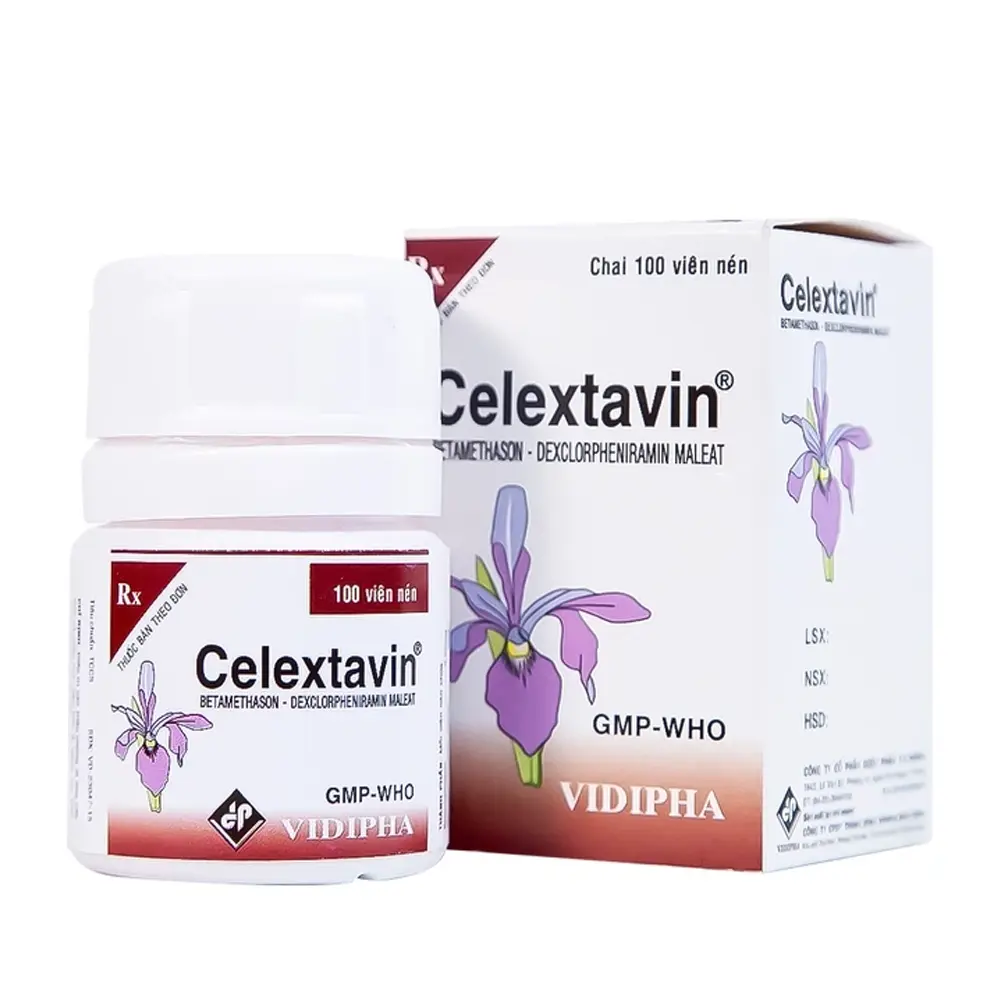 Celextavin Vidipha 1 lọ x 100 viên