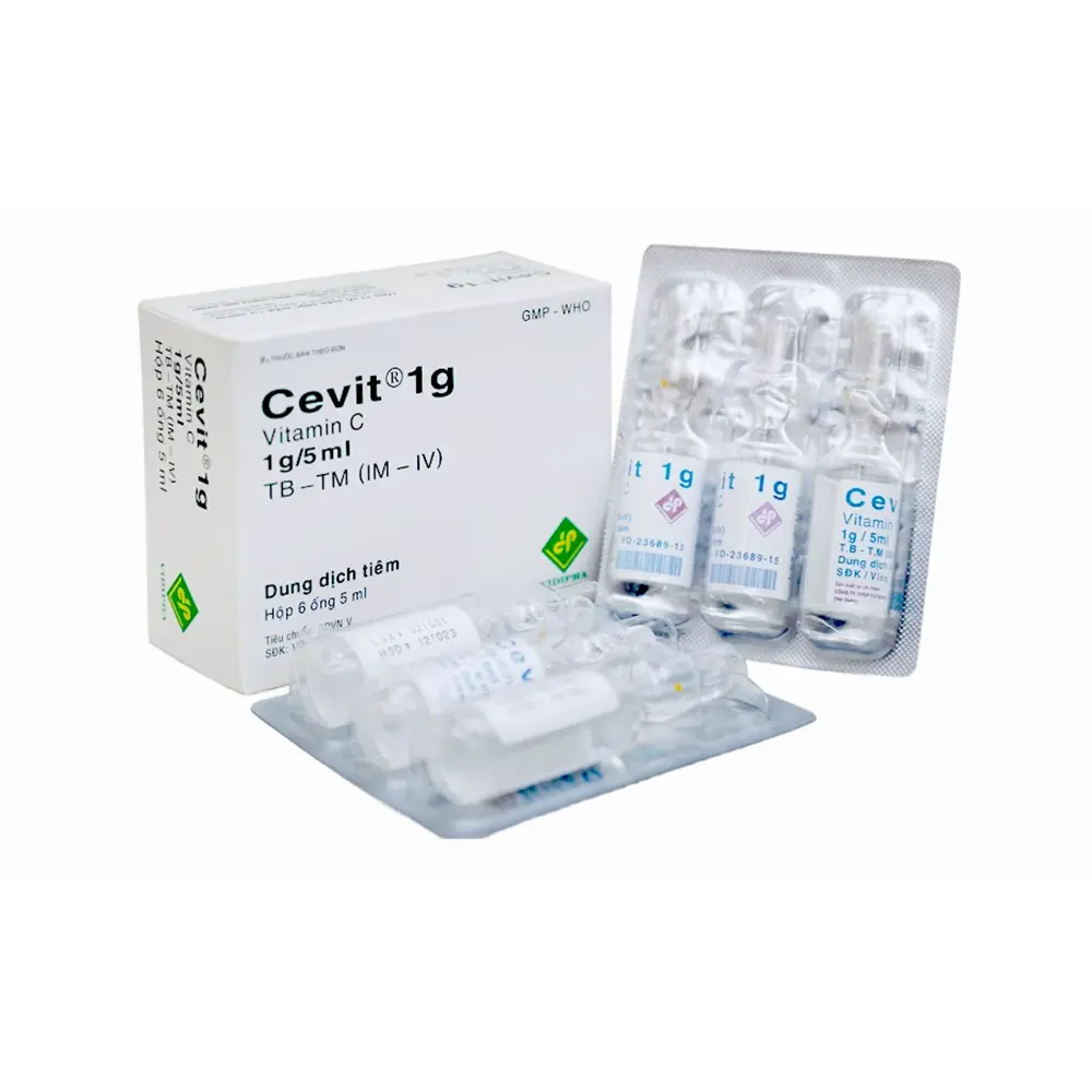 CEVIT 1 g Vidipha 6 ống x 5ml