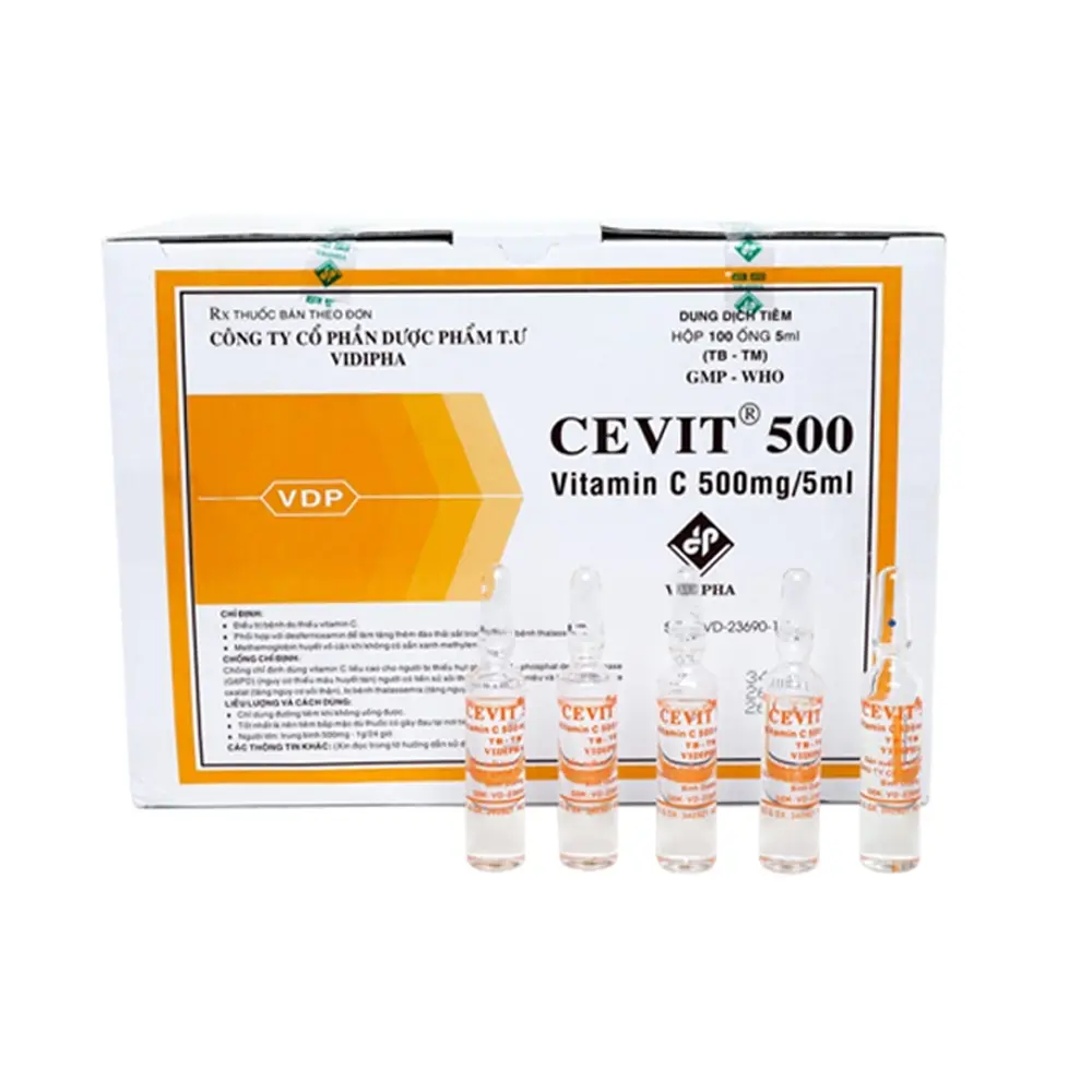 CEVIT 500 Vidipha 100 ống x 5ml