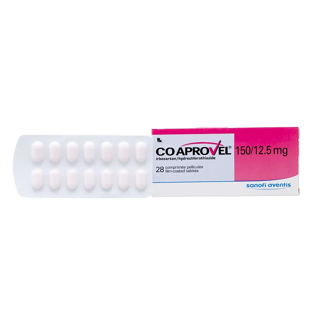 Coaprovel 150 mg/12.5 mg Sanofi 2 vỉ x 14 viên