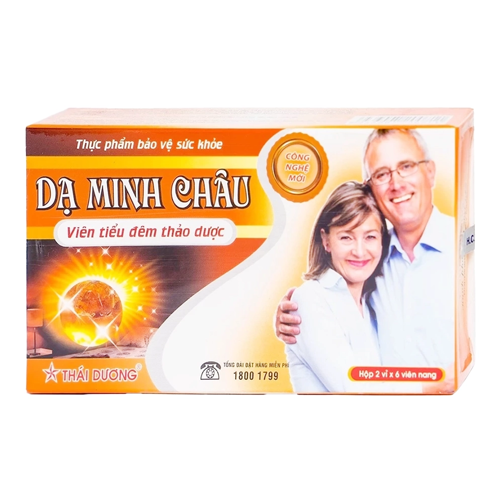 Dạ Minh Châu Thái Dương 2 vỉ x 6 viên