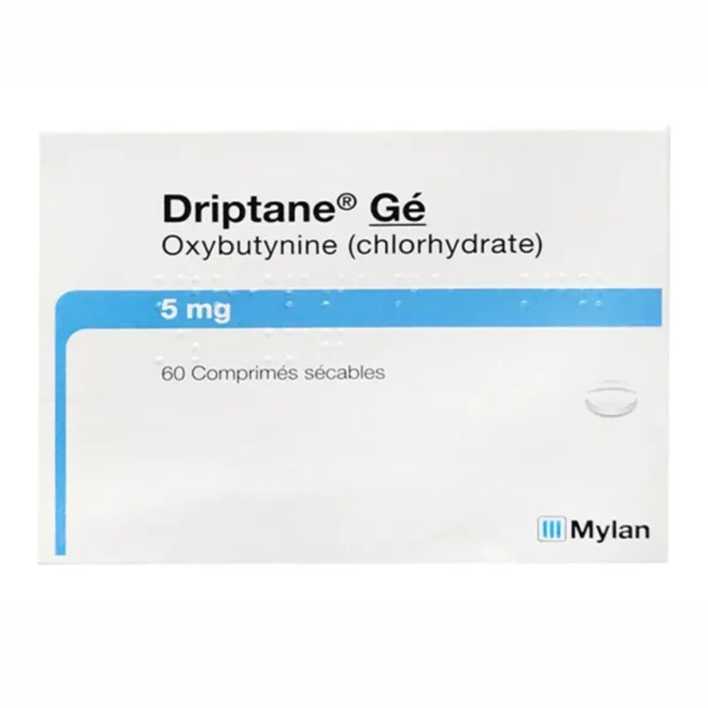 Driptane 5mg Mylan 3 vỉ x 20 viên