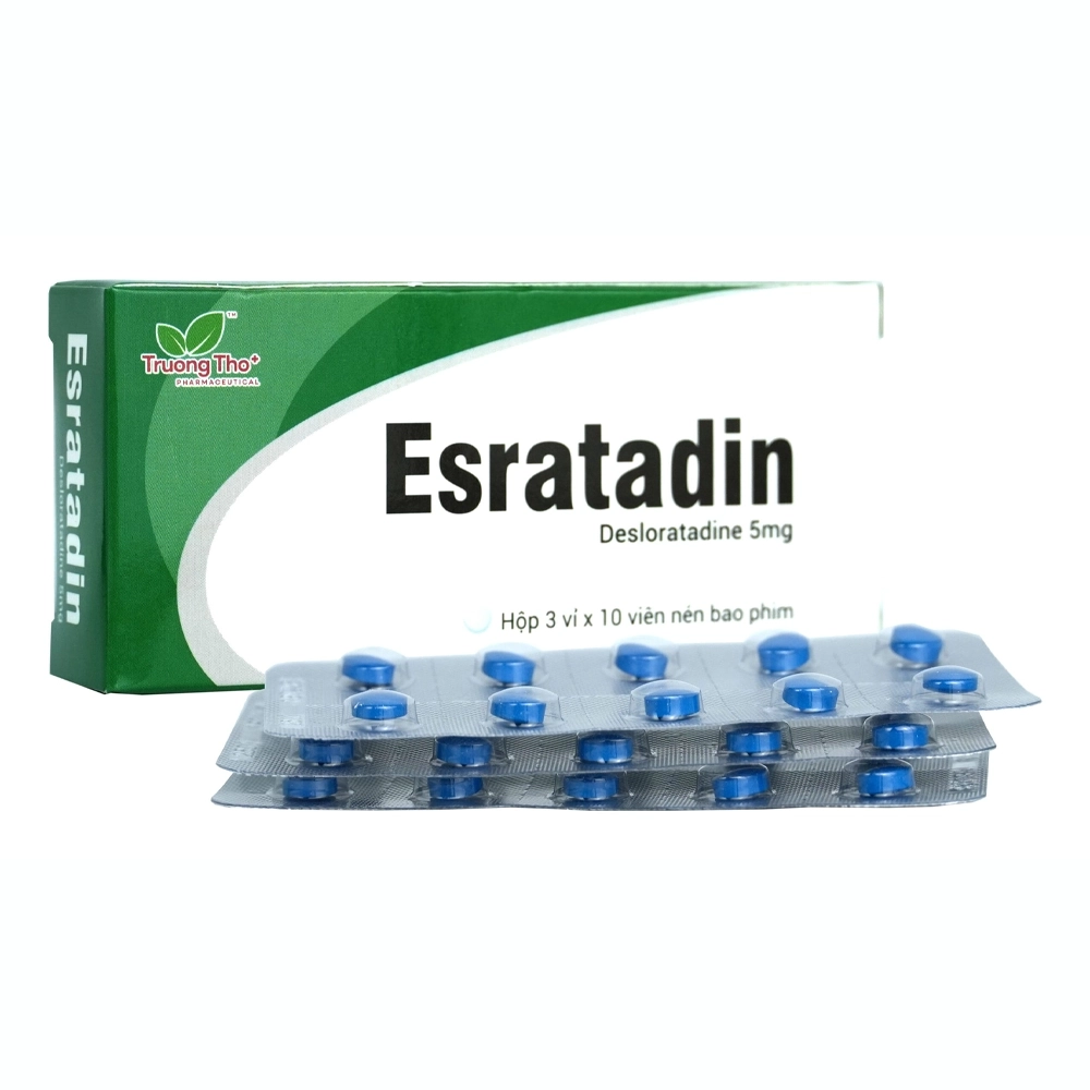 Esratadin 5mg Trường Thọ 3 vỉ x 10 viên