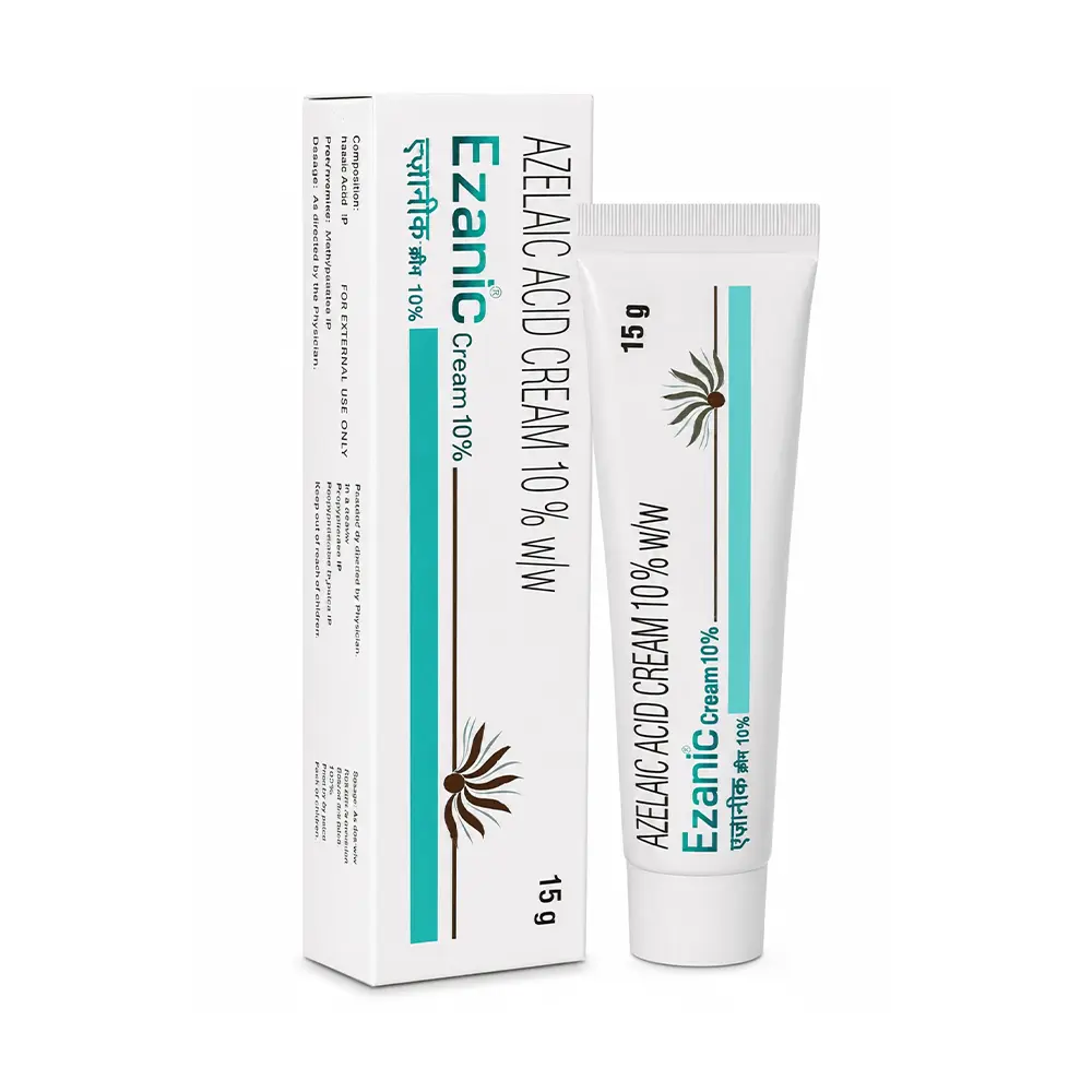 Ezanic Cream 10% ( Azelaic Acid 10% ) Intas tuýp 15g