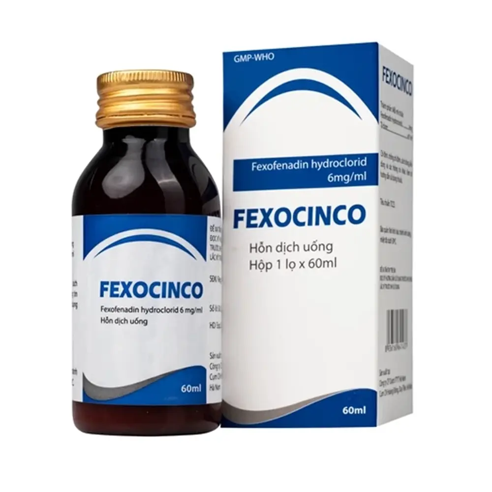 Fexocinco 6 mg Hà Nam 1 lọ x 60ml