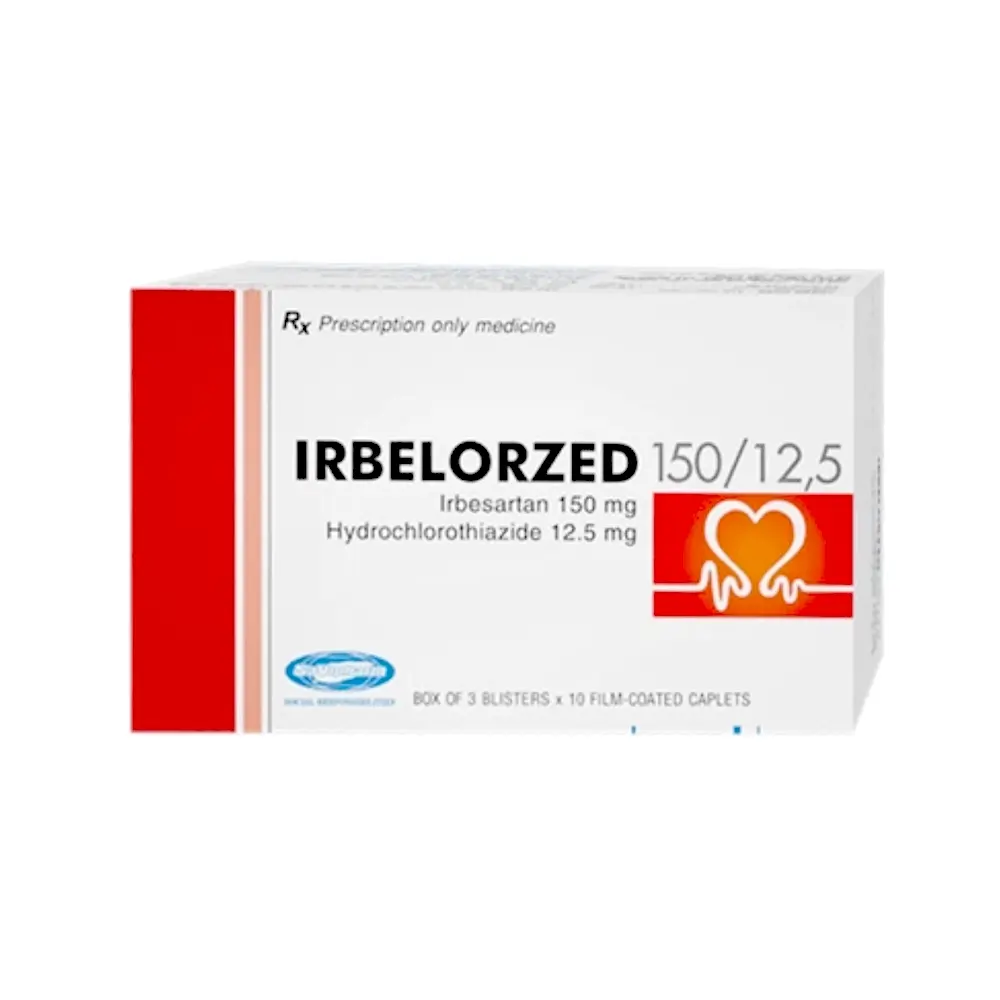 Irbelorzed 150/12.5 Savi 3 vỉ x 10 viên