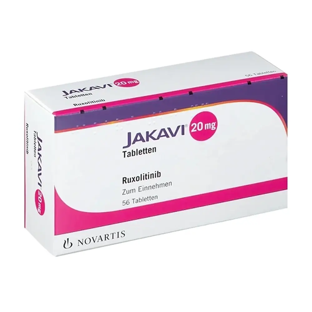 Jakavi 20 mg (Ruxolitinib 20 mg) Norvatis 4 vỉ x 14 viên