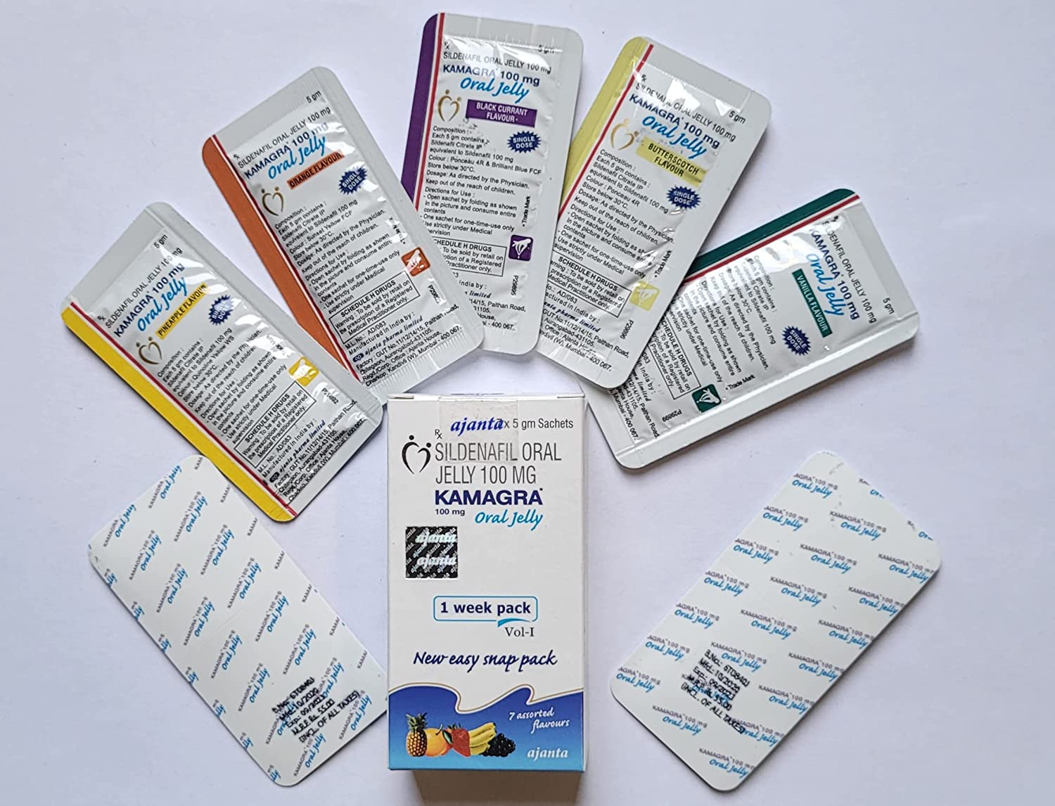 Sildenafil 100mg ( Kamagra Oral Jelly 100mg ) 7 gói x 5g - 2