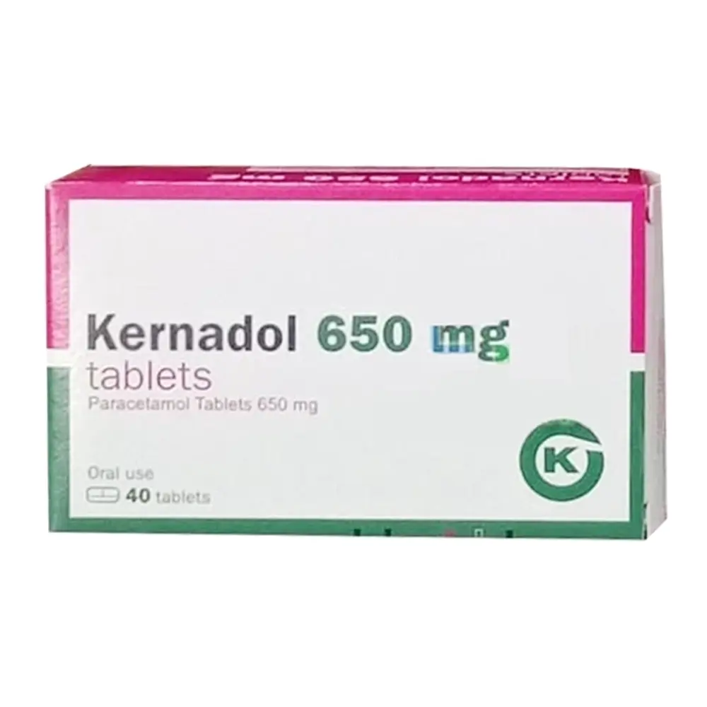 Kernadol 650 mg Tablets Kern Pharma 4 vỉ x 10 viên