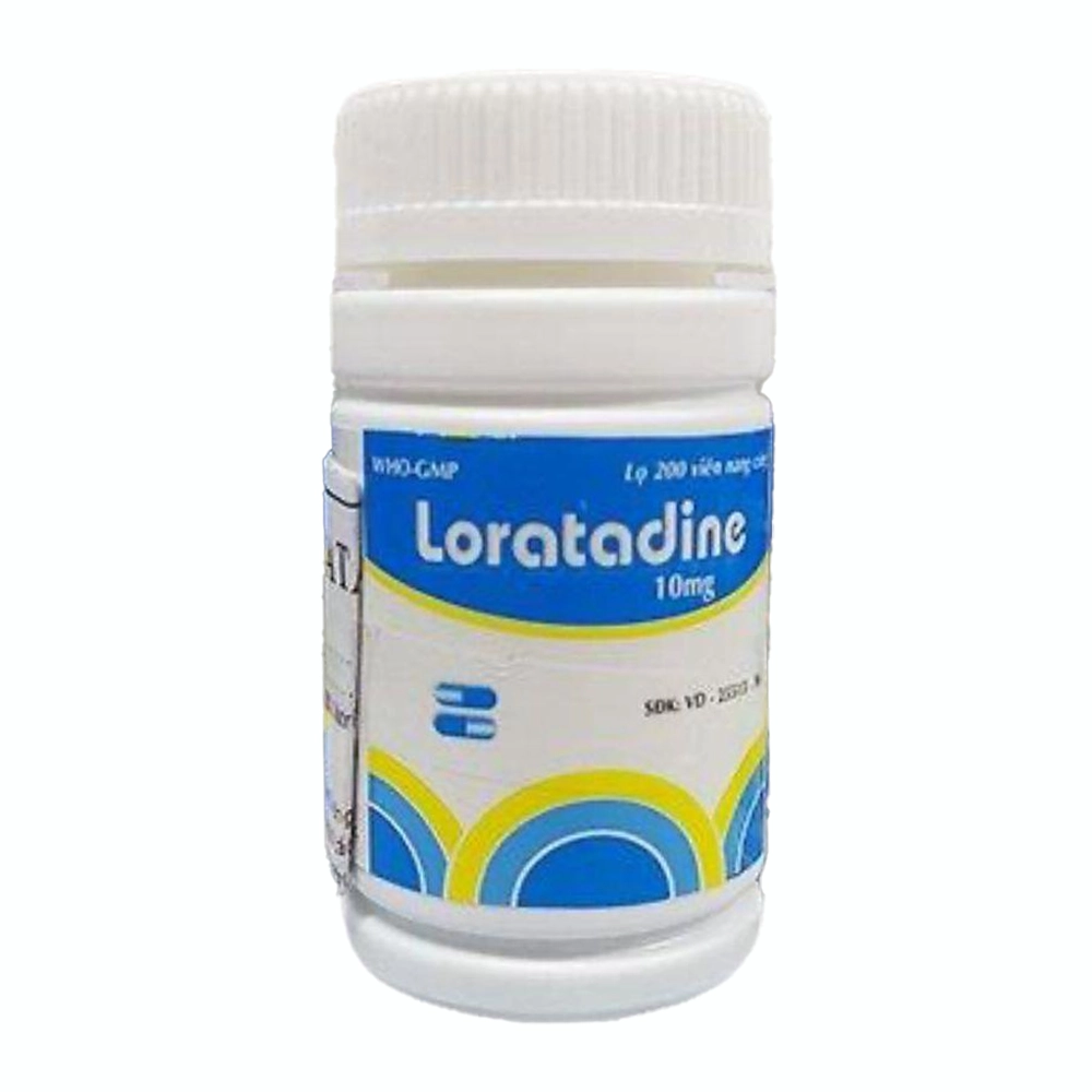 Loratadine 10mg Thành Nam lọ 200 viên