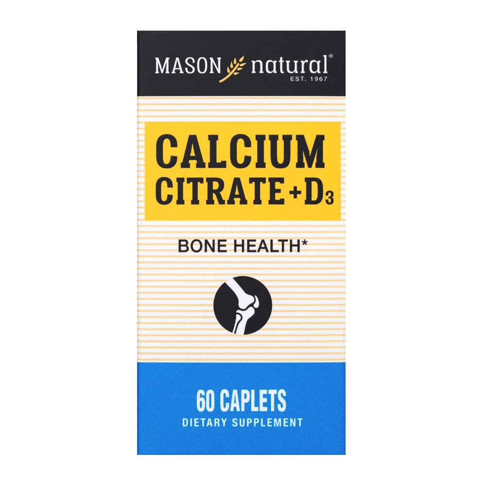 Mason Natural Calcium Citrate + D3 60 viên - 4