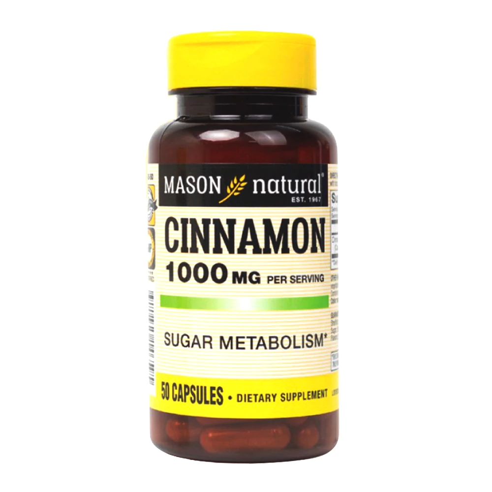 Mason Natural Cinnamon 1000mg - Chai 50 viên