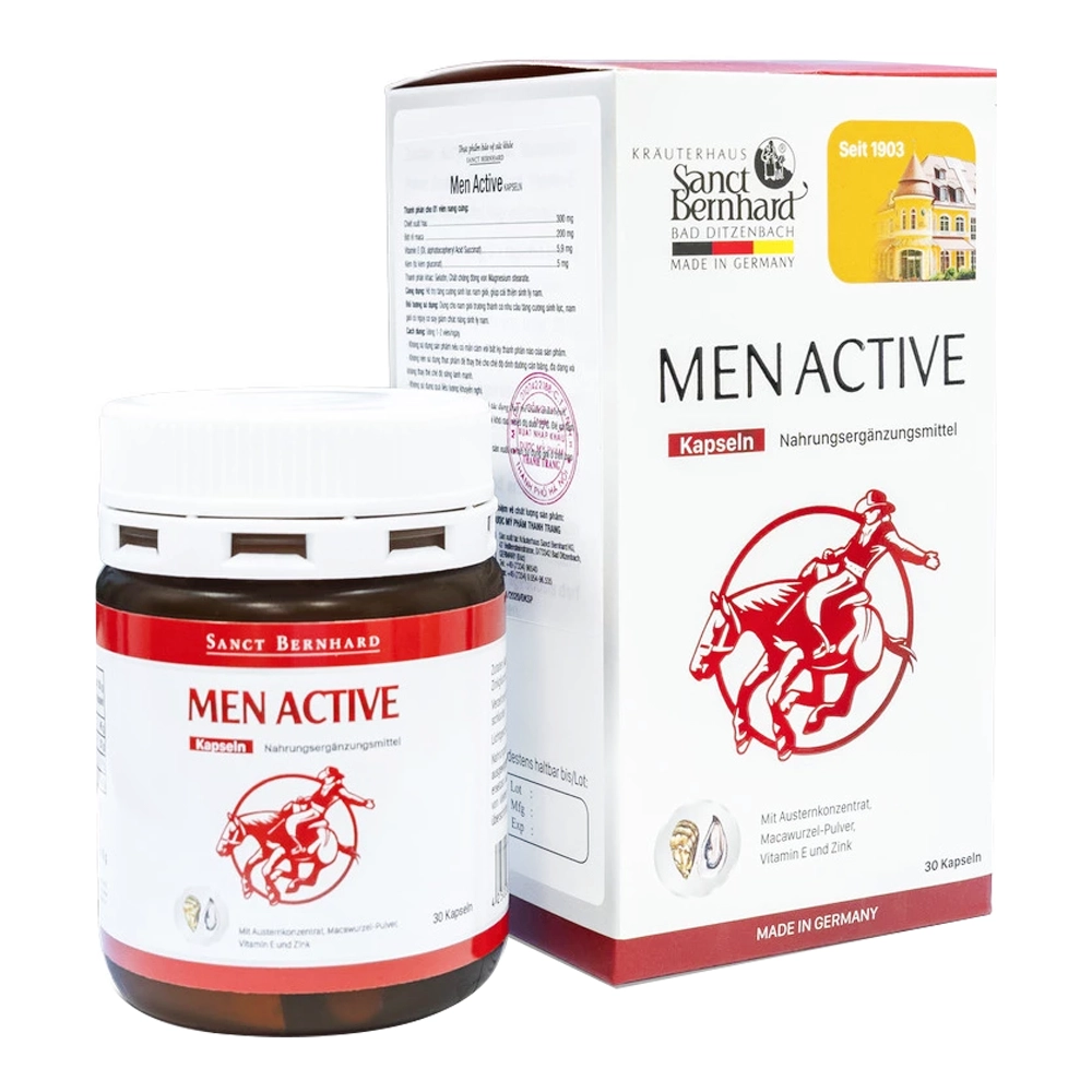 Men Active Sanct Bernhard 30 viên