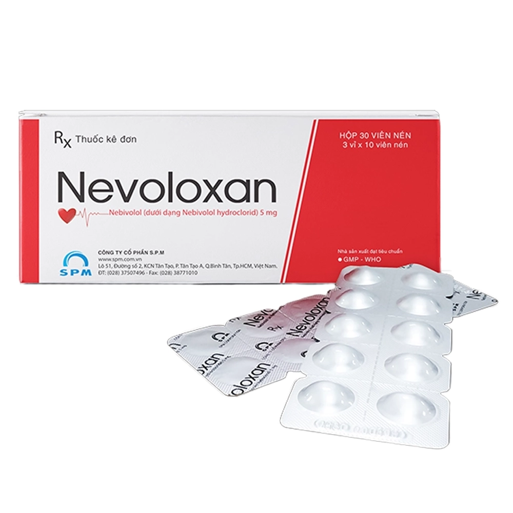 Nevoloxan 5mg S.P.M 3 vỉ x 10 viên