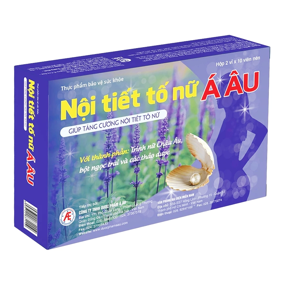 Nội Tiết Tố Nữ Á Âu 2 vỉ x 10 viên