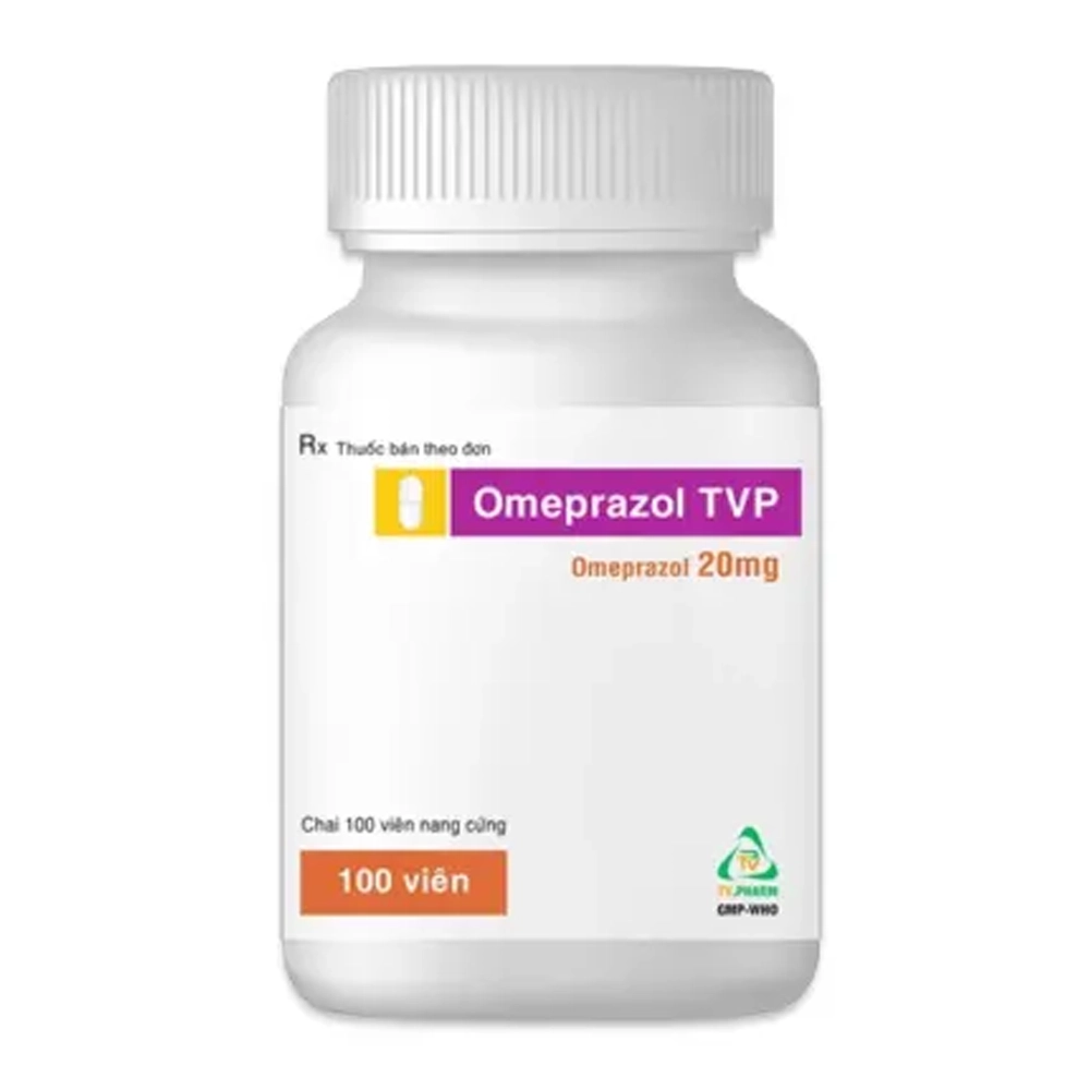 Omeprazol TVP 20mg TV.Pharm chai 100 viên