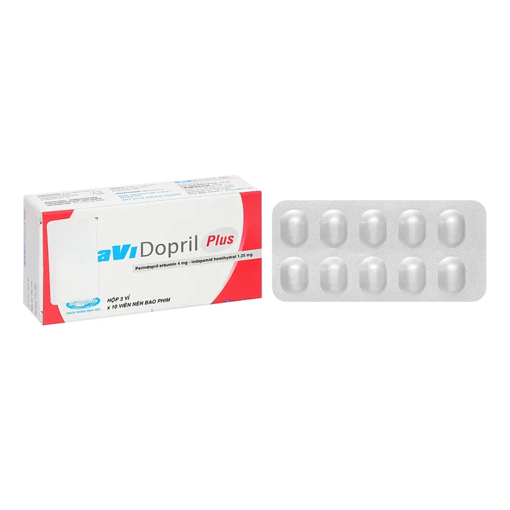 Savi Dopril Plus 3 vỉ x 10 viên