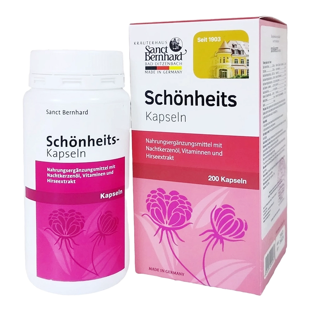 Schonheits Kapseln Sanct Bernhard 200 viên