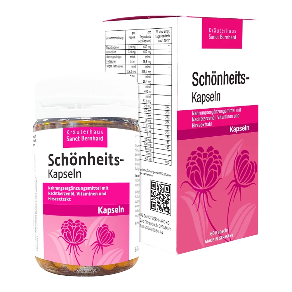 Schonheits Kapseln Sanct Bernhard 60 viên
