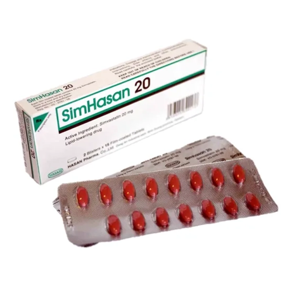 SimHasan 10 Hasan 2 vỉ x 15 viên