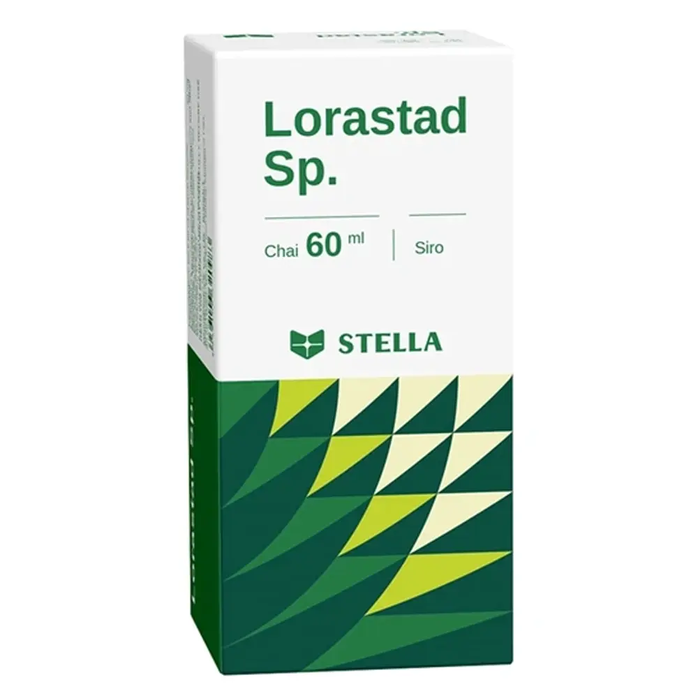 Siro Lorastad Sp. (Loratadine 60 mg) Stella 1 chai 60 ml