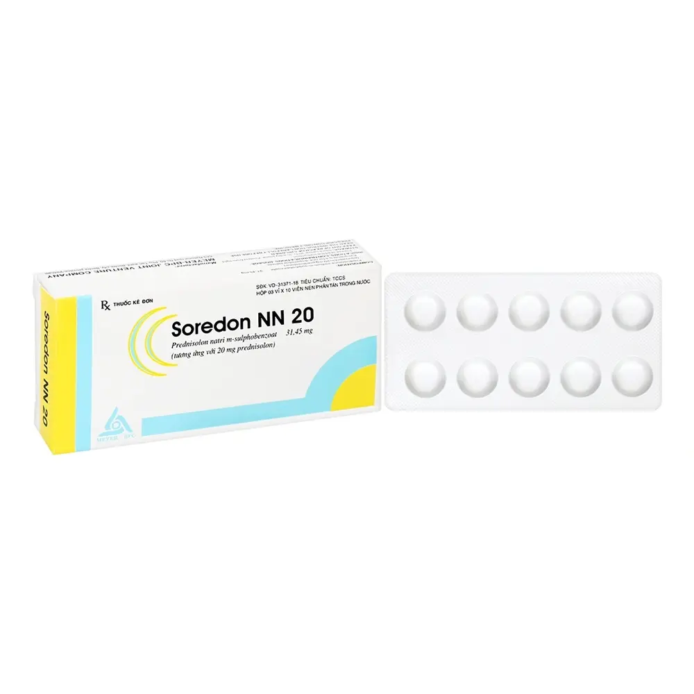 Soredon NN 20 Meyer-BPC 3 vỉ x 10 viên