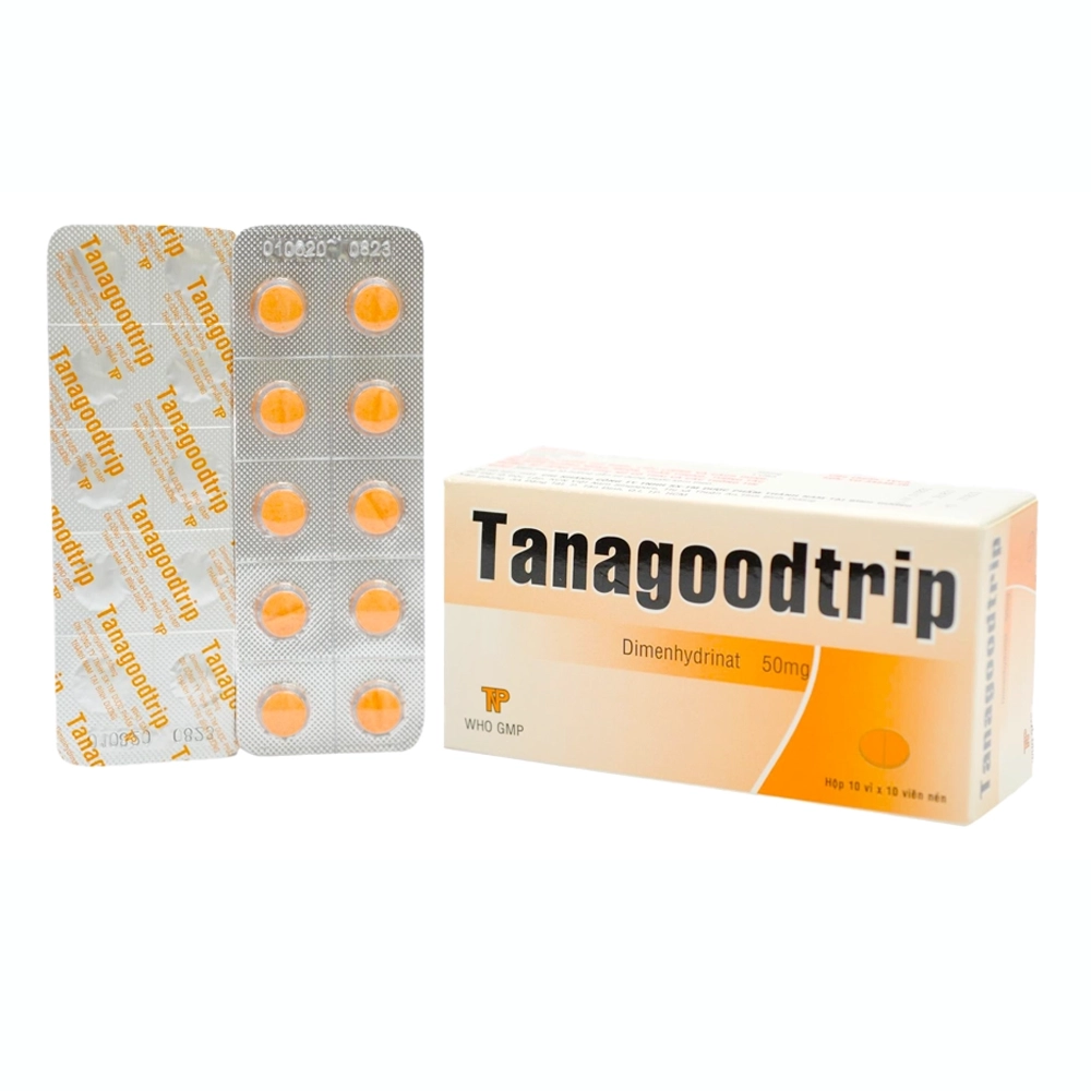 Tanagoodtrip 50mg Thành Nam 10 vỉ x 10 viên