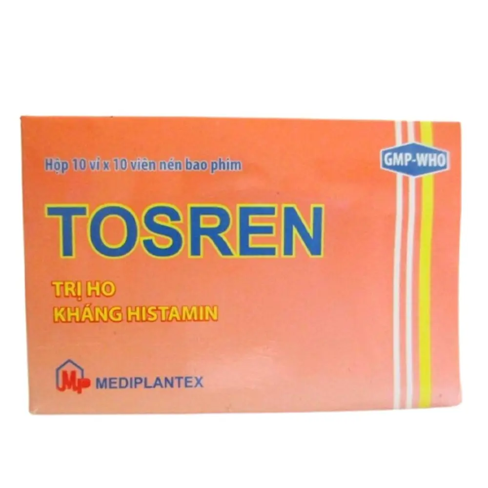 Tosren Mediplantex 10 vỉ x 10 viên