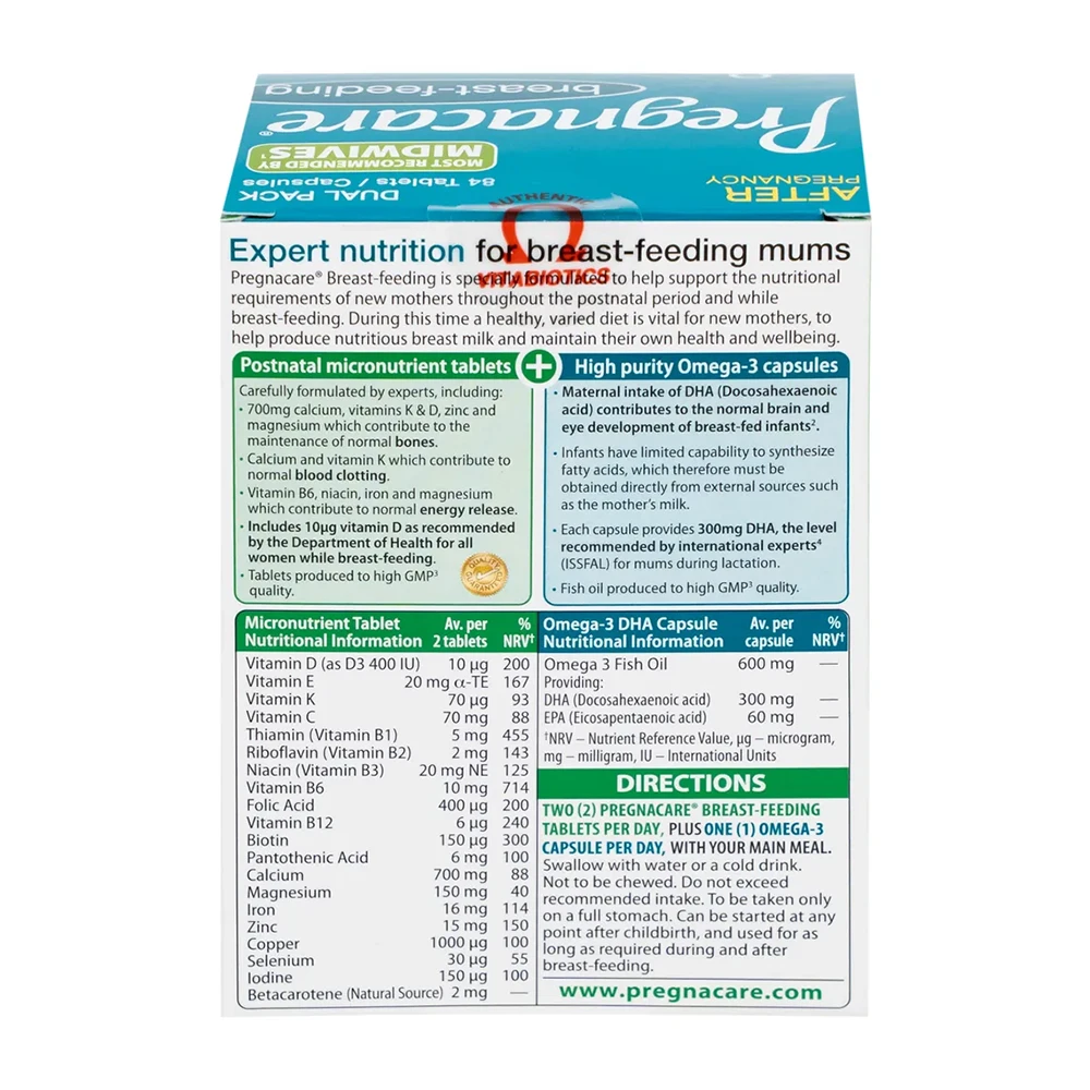 Vitabiotics Pregnacare Breast-Feeding 84 viên - 2