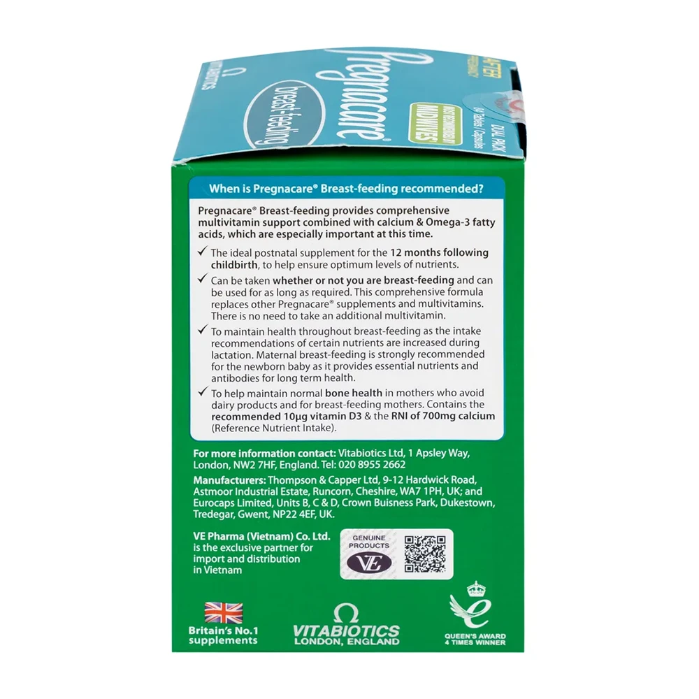 Vitabiotics Pregnacare Breast-Feeding 84 viên - 4