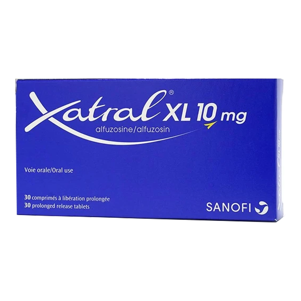Xatral XL 10 ( Alfuzosin 10mg ) Sanofi 1 vỉ x 30 viên